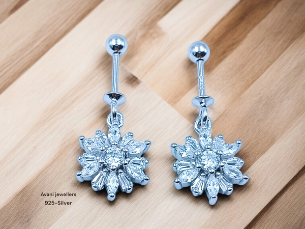 Avani Jewellers Silver Upper Ear Tops - 2.18