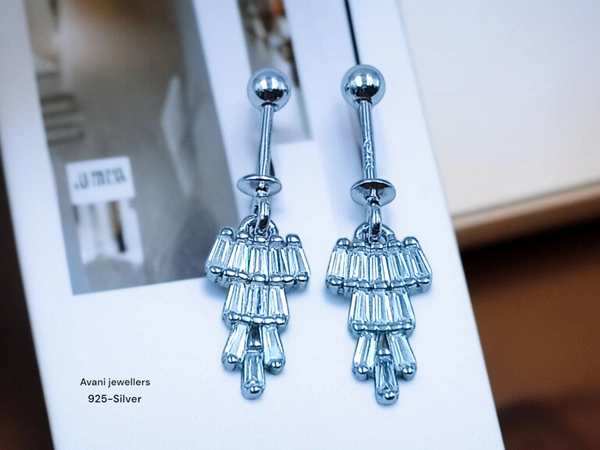 Avani Jewellers Silver Upper Ear Tops - 1.55