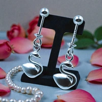Avani Jewellers Silver Upper Ear Tops - 1.4