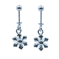 Avani Jewellers Silver Upper Ear Tops - 1.4