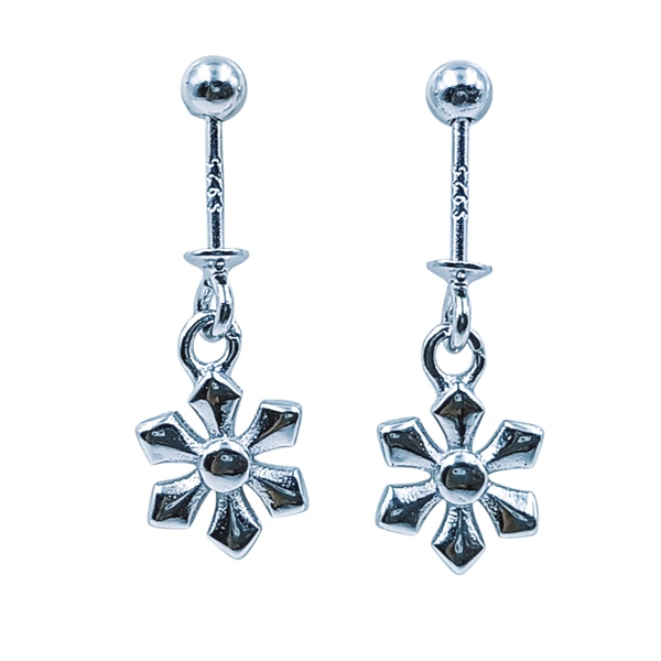Avani Jewellers Silver Upper Ear Tops - 1.4