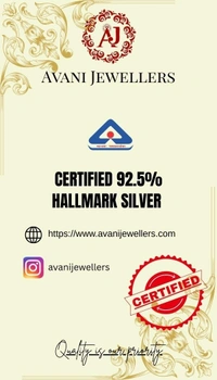 Avani Jewellers Silver Gents Kade - 17.24, 2 INCH