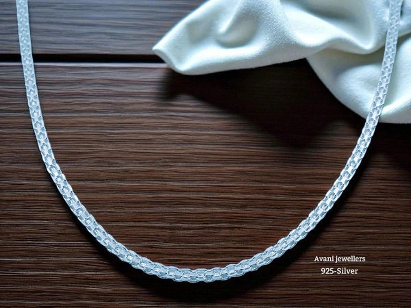 Avani Jewellers Silver Gents Chain - 9.51, 24