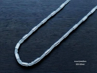 Avani Jewellers Silver Gents Chain - 18.48, 24