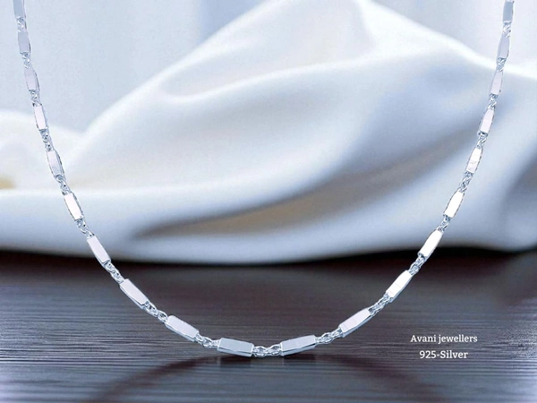 Avani Jewellers Silver Gents Chain - 12.77, 20