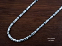 Avani Jewellers Silver Gents Chain - 4.56, 16