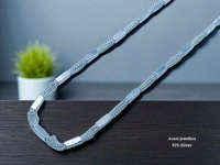 Avani Jewellers Silver Gents Chain - 20, 24