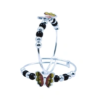 Silver Baby Plain Kade - 16.35, Adjustable