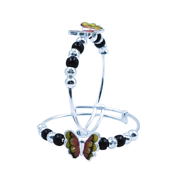 Silver Baby Plain Kade - 16.35, Adjustable