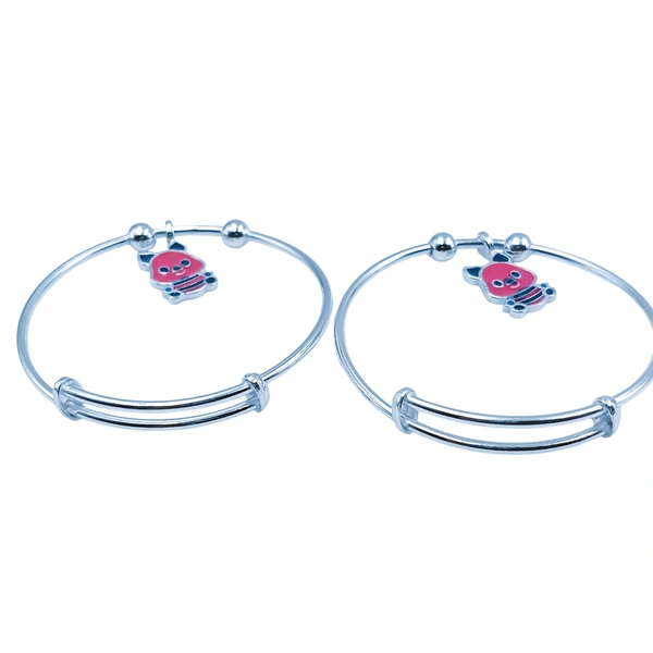 Silver Baby Plain Kade - 12.89, Adjustable