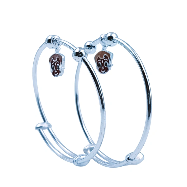 Silver Baby Plain Kade - 11.83, Adjustable