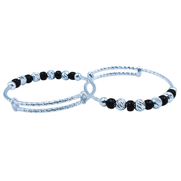 Silver Baby Plain Kade - 15.47, Adjustable