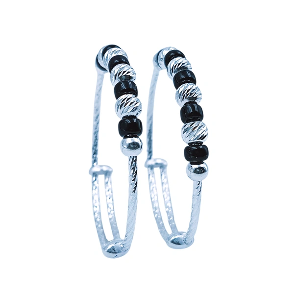 Silver Baby Plain Kade - 15.47, Adjustable