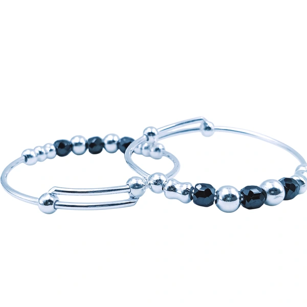 Silver Baby Plain Kade - 15.39, Adjustable