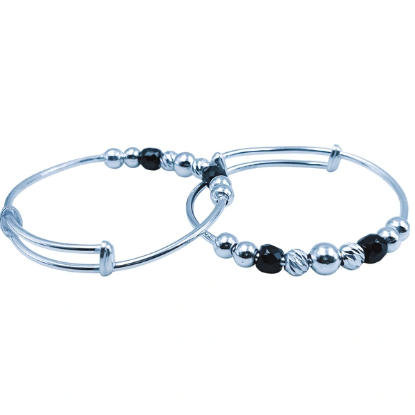 Silver Baby Plain Kade - 13.93, Adjustable