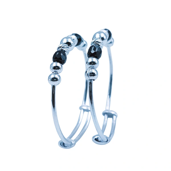 Silver Baby Plain Kade - 13.93, Adjustable