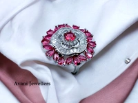 Avani Jewellers Silver Ladies Cocktail Ring - 6.57, 12