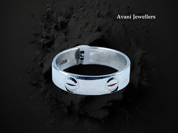 Avani Jewellers Silver Gents Bands - 3.52, 21