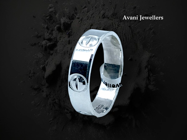 Avani Jewellers Silver Gents Bands - 3.52, 21