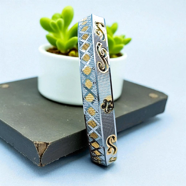 Avani Jewellers Silver Gents Kade - 57.11, 2.12 INCH