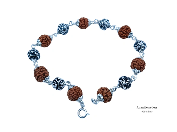 Avani Jewellers Silver Gents Bracelet - 5.95, 7.5 inch