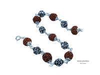 Avani Jewellers Silver Gents Bracelet - 5.95, 7.5 inch