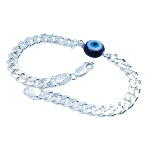 Silver Gents Bracelet - 12.23, 7.5 INCH