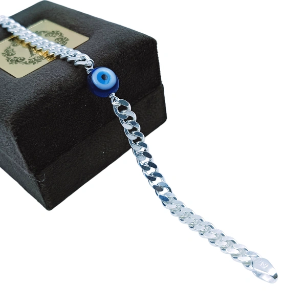 Silver Gents Bracelet - 12.03, 7.5 INCH