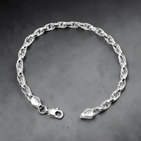 Avani Jewellers Silver Gents Bracelet - 6.43, 8.5 INCH