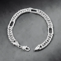 Avani Jewellers Silver Gents Bracelet - 9.86, 8.6 INCH