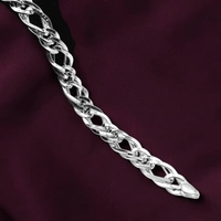 Avani Jewellers Silver Gents Bracelet - 8.4, 8.4 INCH