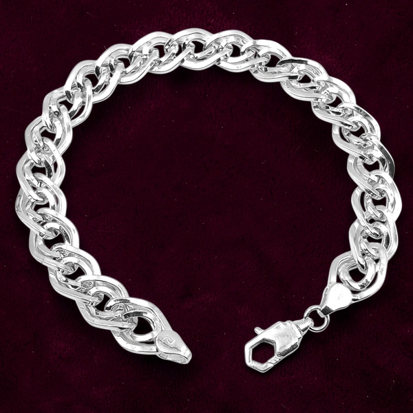 Avani Jewellers Silver Gents Bracelet - 12.85, 9 INCH