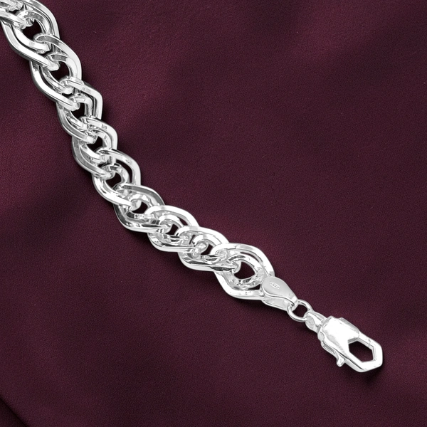 Avani Jewellers Silver Gents Bracelet - 12.85, 9 INCH