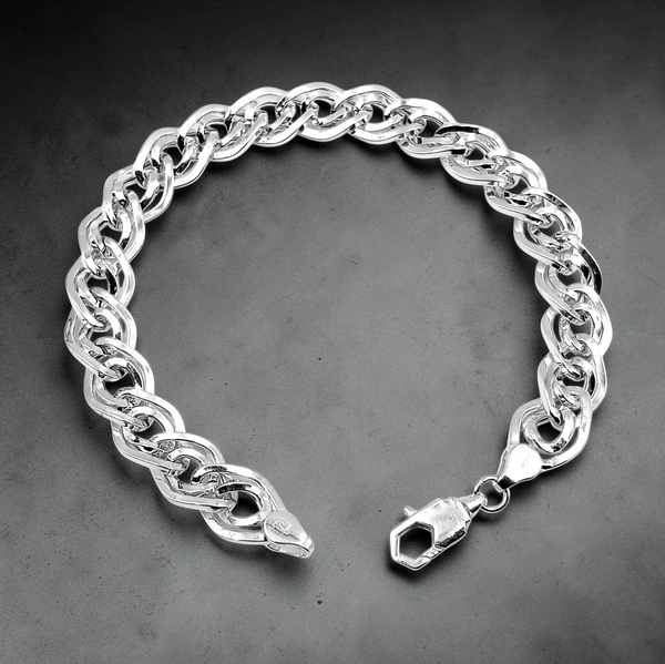 Avani Jewellers Silver Gents Bracelet - 12.85, 9 INCH