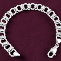 Avani Jewellers Silver Gents Bracelet - 13.57, 8.8 INCH