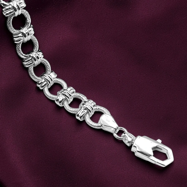 Avani Jewellers Silver Gents Bracelet - 13.57, 8.8 INCH