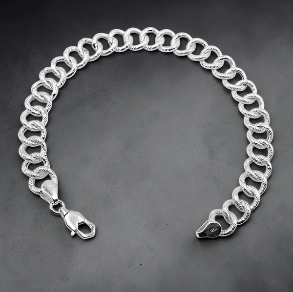 Avani Jewellers Silver Gents Bracelet - 10.95, 8.8 INCH