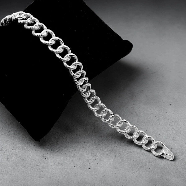 Avani Jewellers Silver Gents Bracelet - 10.95, 8.8 INCH