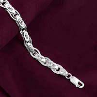 Avani Jewellers Silver Gents Bracelet - 10.76, 8.5 INCH