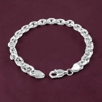 Avani Jewellers Silver Gents Bracelet - 9.93, 8.5 INCH