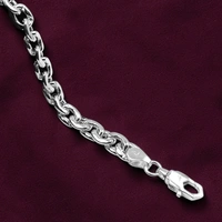 Avani Jewellers Silver Gents Bracelet - 9.93, 8.5 INCH