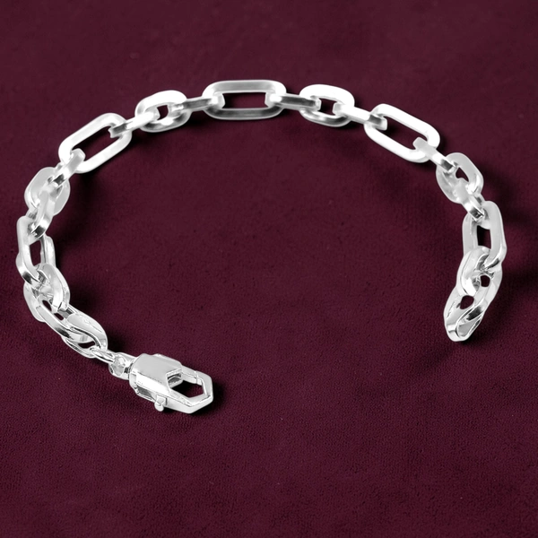 Avani Jewellers Silver Gents Bracelet - 12.23, 8.5 INCH