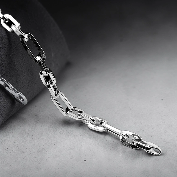 Avani Jewellers Silver Gents Bracelet - 12.23, 8.5 INCH