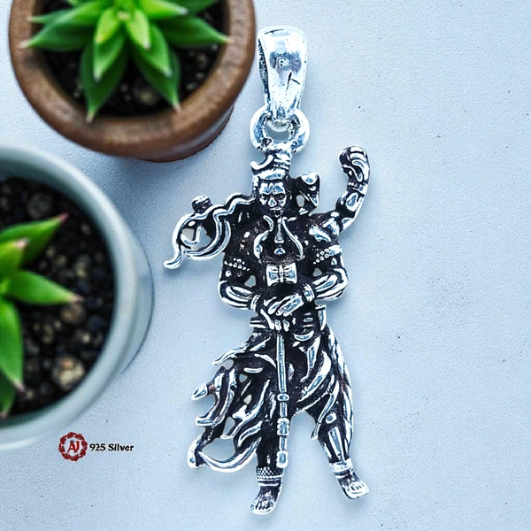Silver God Pendant - 3.12