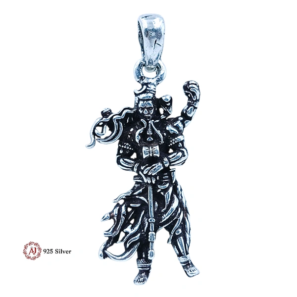 Silver God Pendant - 3.12