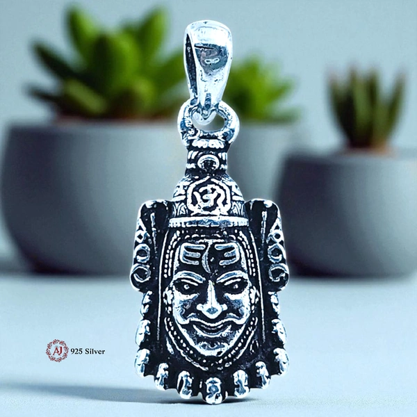 Silver God Pendant - 3.12