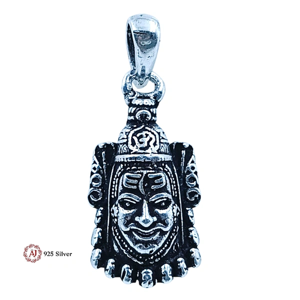 Silver God Pendant - 3.12