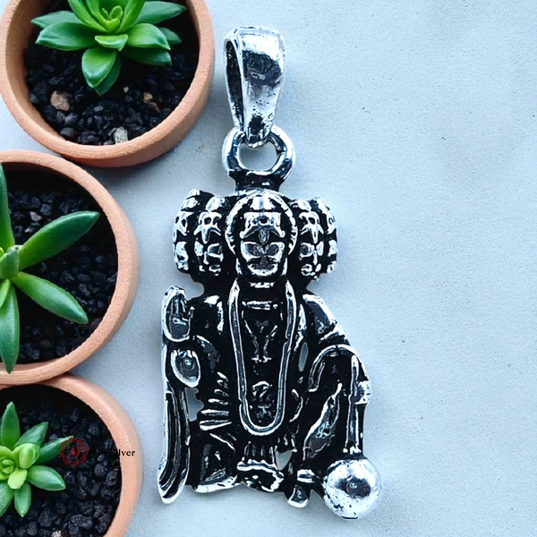 Silver God Pendant - 4.85