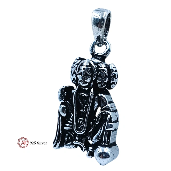 Silver God Pendant - 4.66