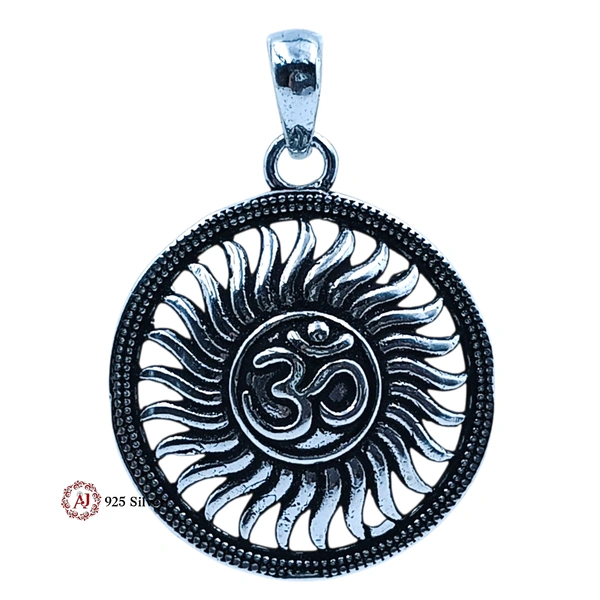 Silver God Pendant - 3.17